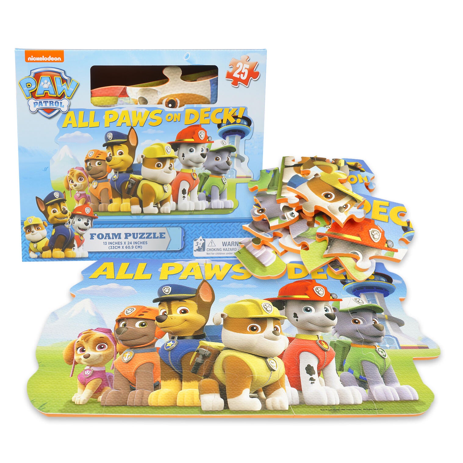 Paw patrol foam puzzle best sale