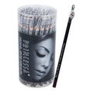 Princessa Kohl Eyeliner Pencils – Brown, 72-Piece Cylinder
