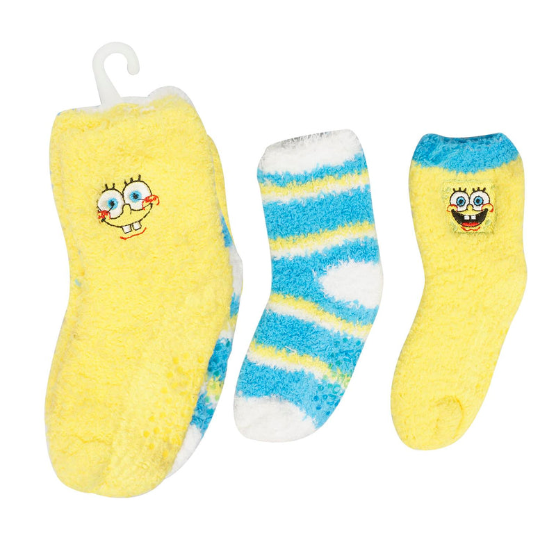 3 Pack Nickelodeon Spongebob Squarepants Socks- 18-24M - Offpricebundles