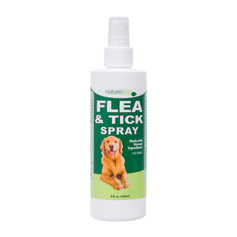 Nature's Best Flea and Tick Spray- 8 oz.