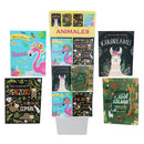 32 Page Spanish Animals Coloring Book- 4 Assortments