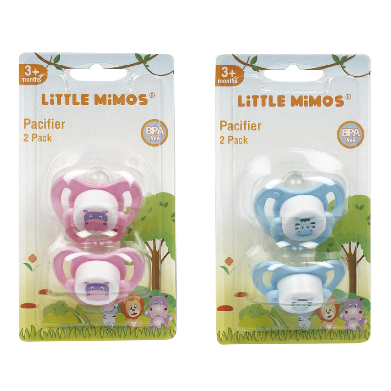 Little Mimos 2 pack Silicone Pacifier - Offpricebundles