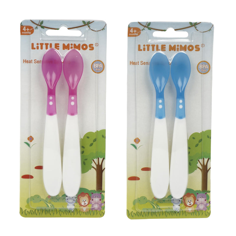 Little Mimos 2 pack Heat Sensitive Feeding Spoon - Offpricebundles