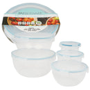 10 Piece Farberware Round Food Container Set - Offpricebundles
