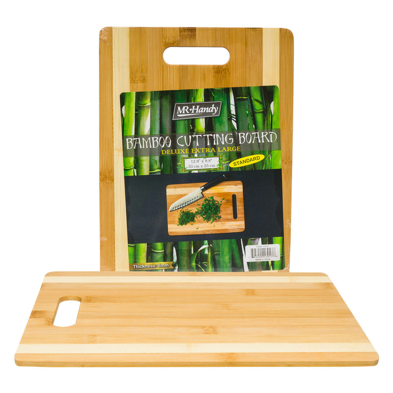 13" Bamboo Cutting Board- 8mm Thick