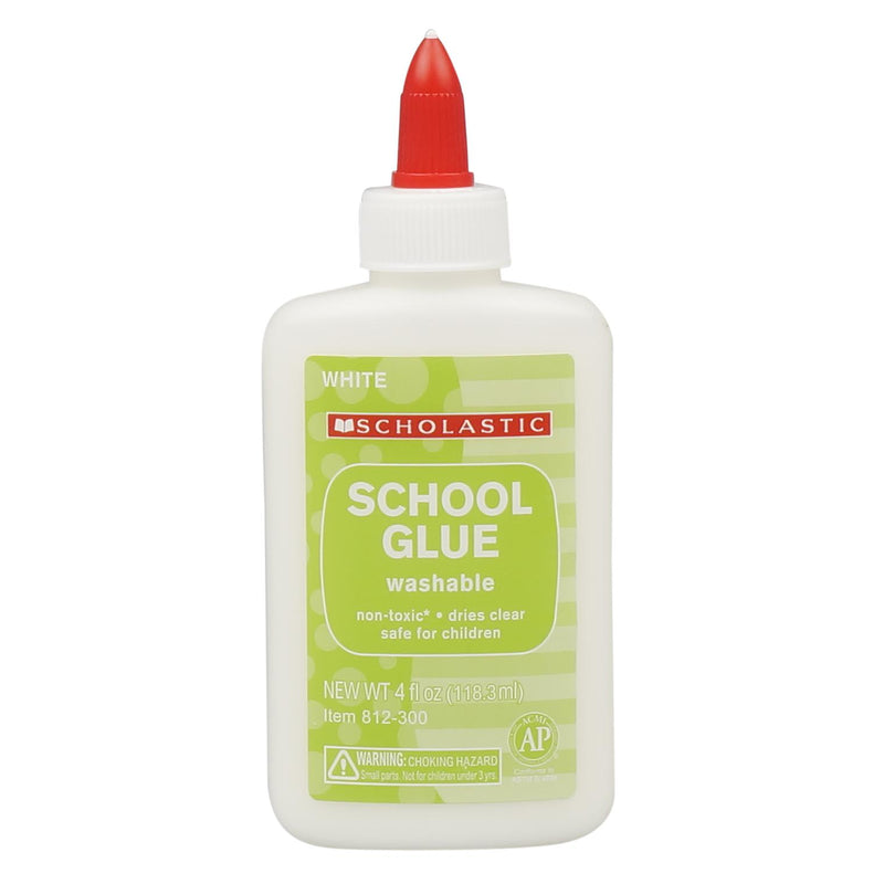 Scholastic White Glue- 4oz - Offpricebundles