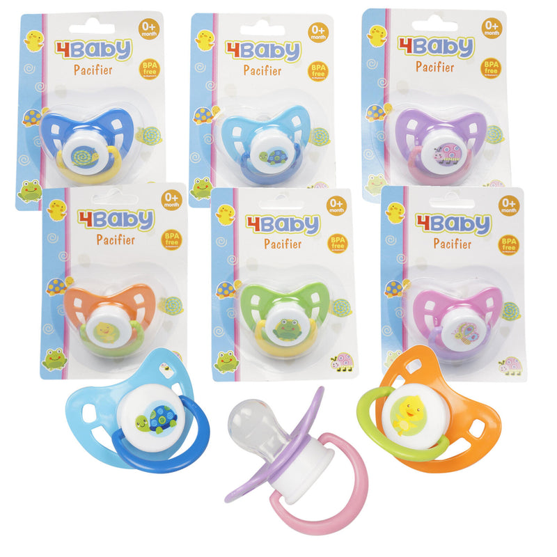 4Baby Pacifier with Orthodontic Baglet- Assorted - Offpricebundles