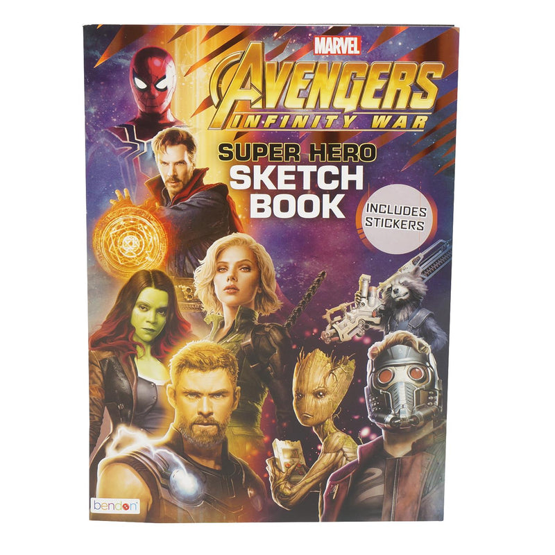 Bulk Avengers Infinity War Sketch Book