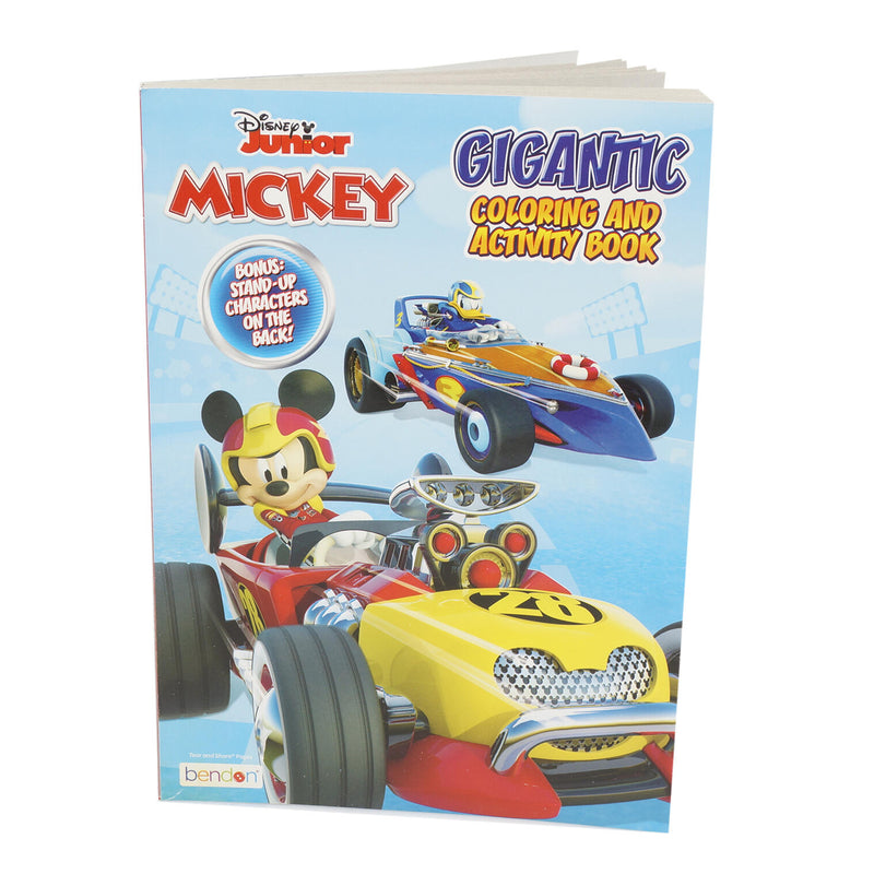 Mickey and the Roadster Racers Gigantic Coloring and Activity Book - Offpricebundles