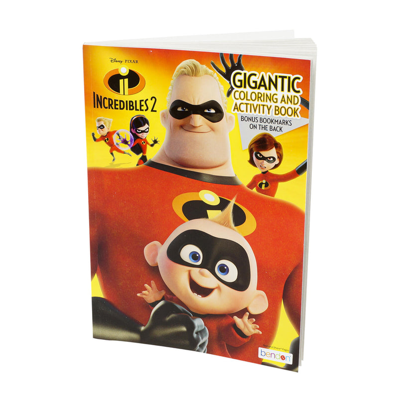 The Incredibles 2 Gigantic Coloring and Activity Book - Offpricebundles