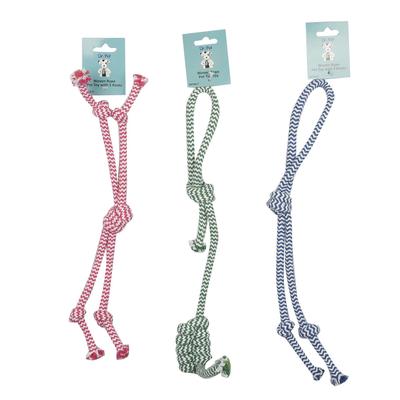 Rope Cotton Knot Pet Toy- 3 Assortments