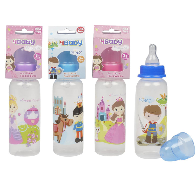 8 oz 4Baby Baby Bottle with Silicone Nipple - Offpricebundles