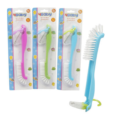 4Baby Bottle and Nipple Cleaning Brush- 3 Assortments - Offpricebundles