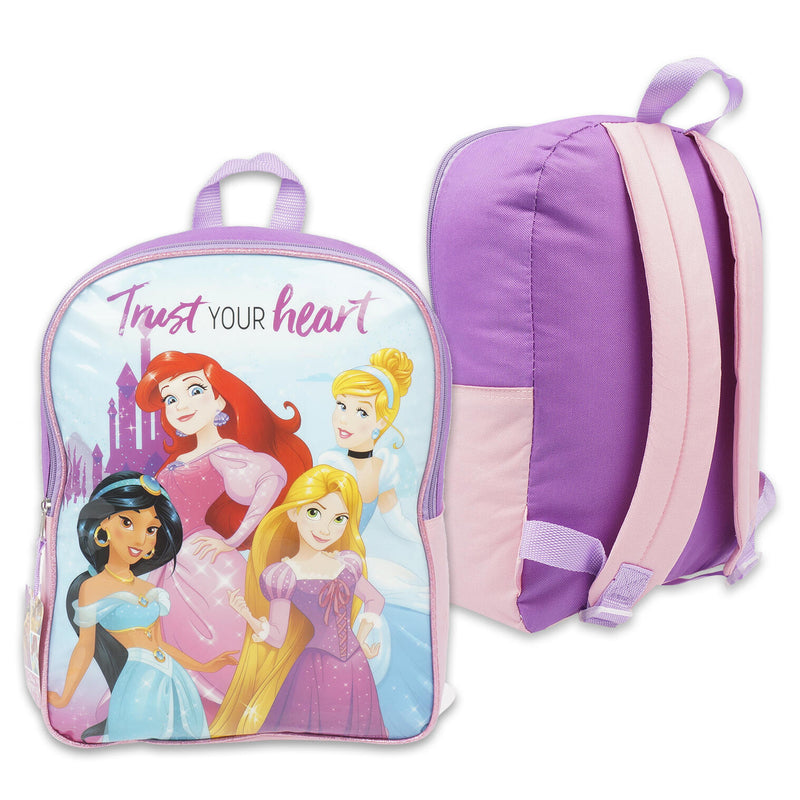 15" Follow Your Heart Disney Princess Backpack - Offpricebundles