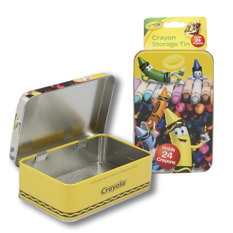 4.75-inch Crayola Storage Tin Box - Offpricebundles