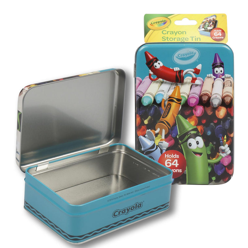 6-inch Crayola Storage Tin Box - Offpricebundles