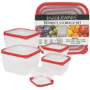 10 piece Farberware Food Storage Set - Offpricebundles