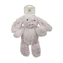 Kelly Baby 14-inch Plush Furry Bunny with Rattle - Offpricebundles