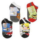 2 Pack Assorted Mickey/Ninja Turtles/Paw Patrol Socks- 5-6.5 sz - Offpricebundles