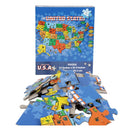 United States Map 48-piece Puzzle - Offpricebundles