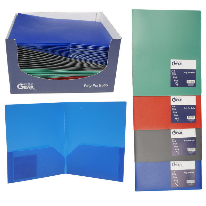 2 Pocket Poly Portfolio - Offpricebundles