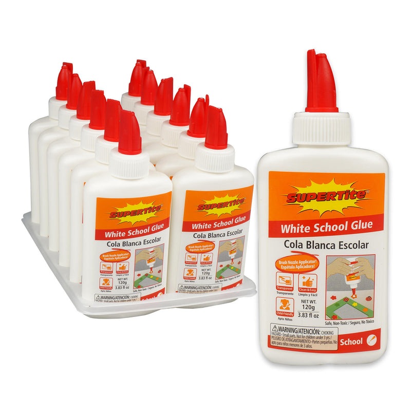 Supertite White School Glue- 3.83oz - Offpricebundles