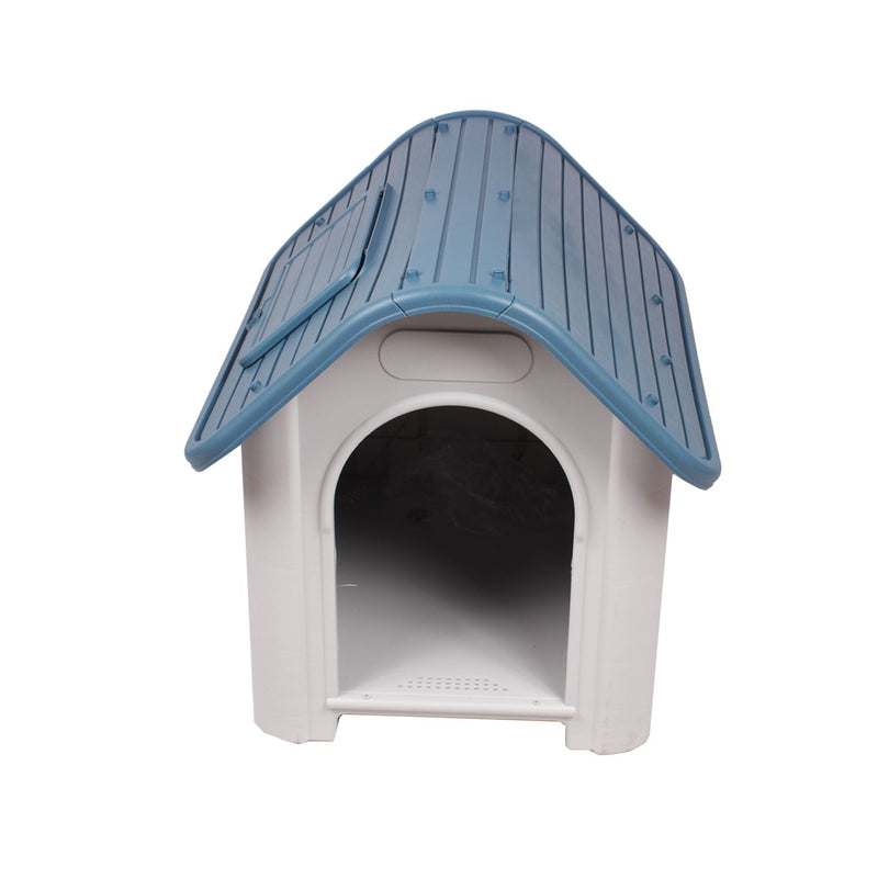 26-inch Plastic Dog House with Skylight | Pet Supplies - Offpricebundles