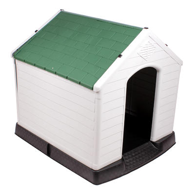 38" White Plastic Dog House