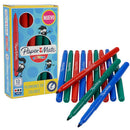 Paper Mate Assorted 12 ct Thin Markers - Offpricebundles