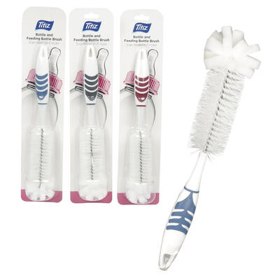 Titiz Baby Bottle and Nipple Cleaning Brush- 3 Assortments - Offpricebundles