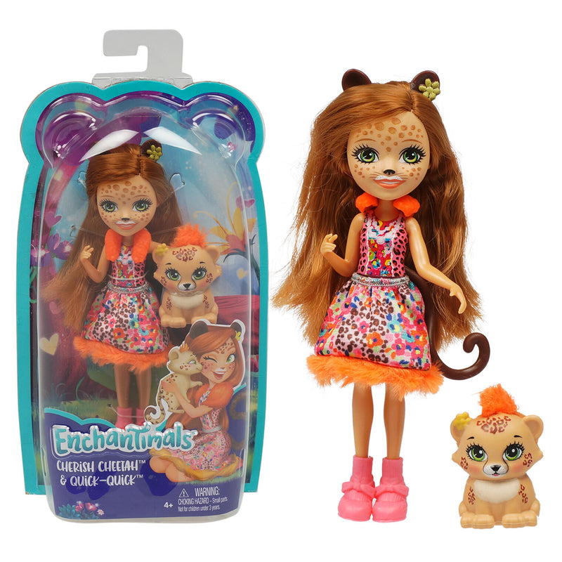 Mattel Enchantimals Cherish Cheetah Doll - Offpricebundles