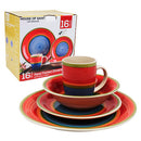 16 Piece Hand Painted Dinnerware Set
