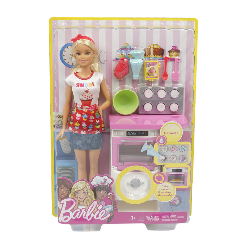 Mattel Barbie Bakery Chef Doll Set - Offpricebundles