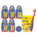 Hot Wheels Plastic Toothbrush Set- 4 Assortments