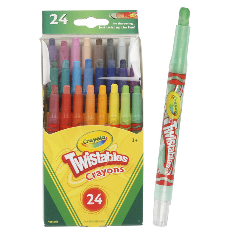 24 ct Crayola Mini Twistables Crayons - Offpricebundles