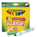 10 ct Crayola Classic Color Markers - Offpricebundles