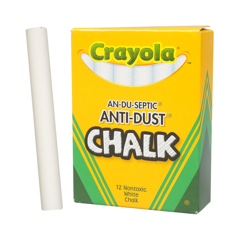 12 ct Crayola Anti-Dust Chalk - Offpricebundles