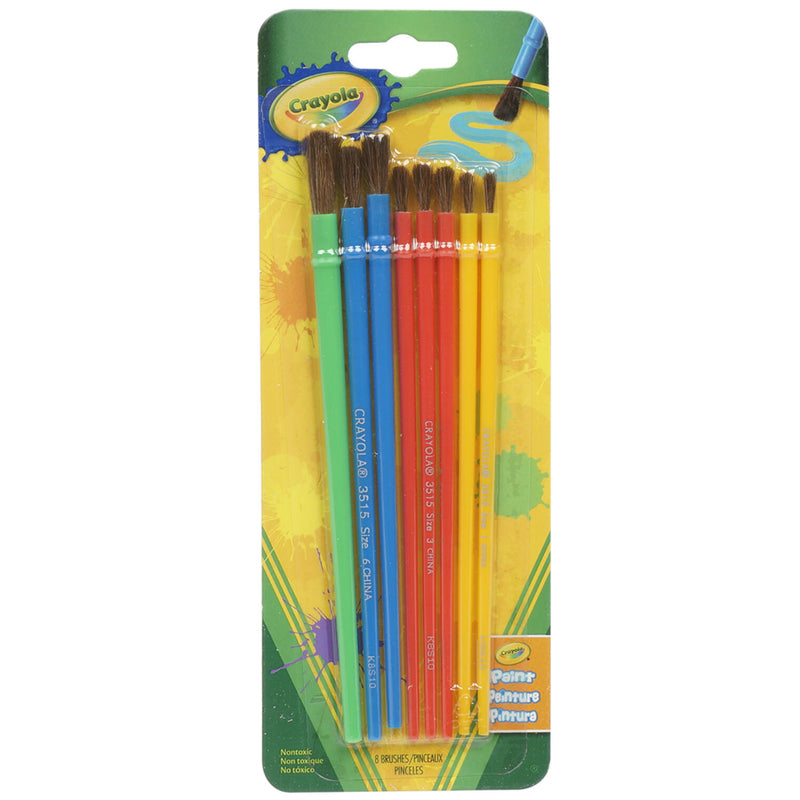 8 ct Crayola Brush Set - Offpricebundles