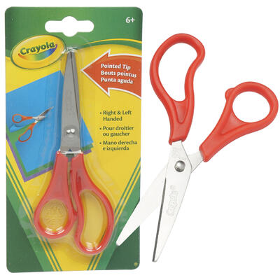 Crayola Red Pointed Tip Scissors - Offpricebundles