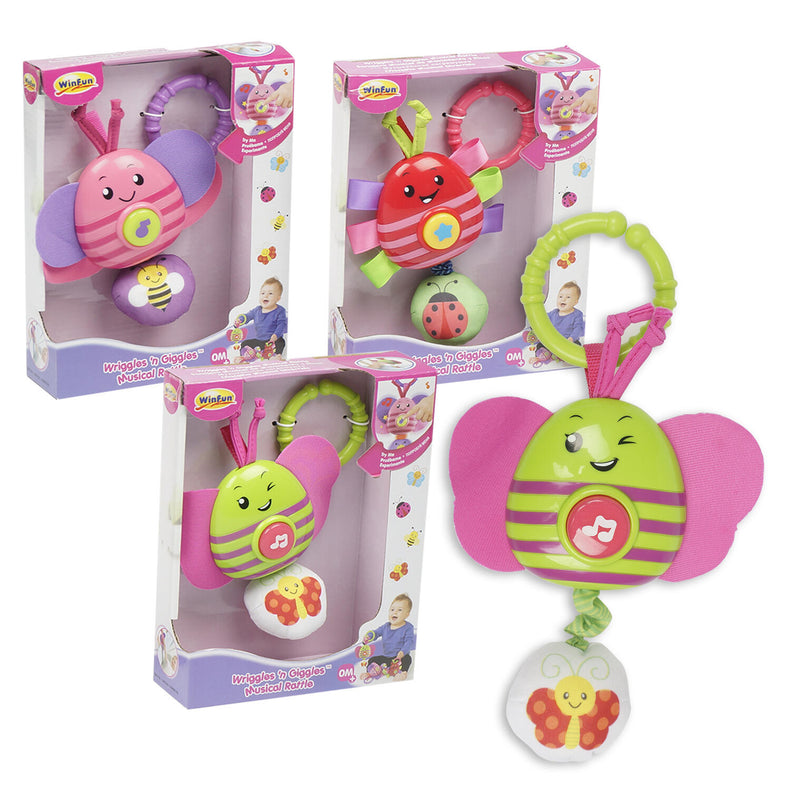 Wriggles 'N Giggles Musical Rattle - Offpricebundles