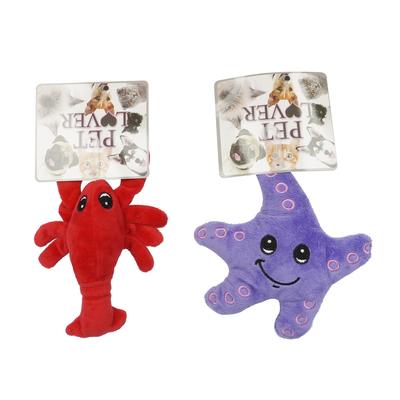 Pet Lover Sea Creature Pet Toy- 3 Assortments