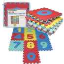 10 Piece Foam Number Floor Puzzle Mat - Offpricebundles