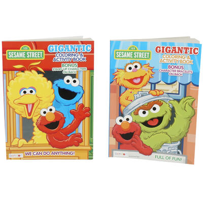 Sesame Street Gigantic Coloring and Activity Book - Offpricebundles