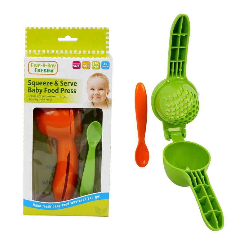 Five-a-Day Fresh Squeeze and Serve Baby Food Press - Offpricebundles