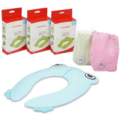 Kids Folding Toilet Seat- 3 Assortments - Offpricebundles