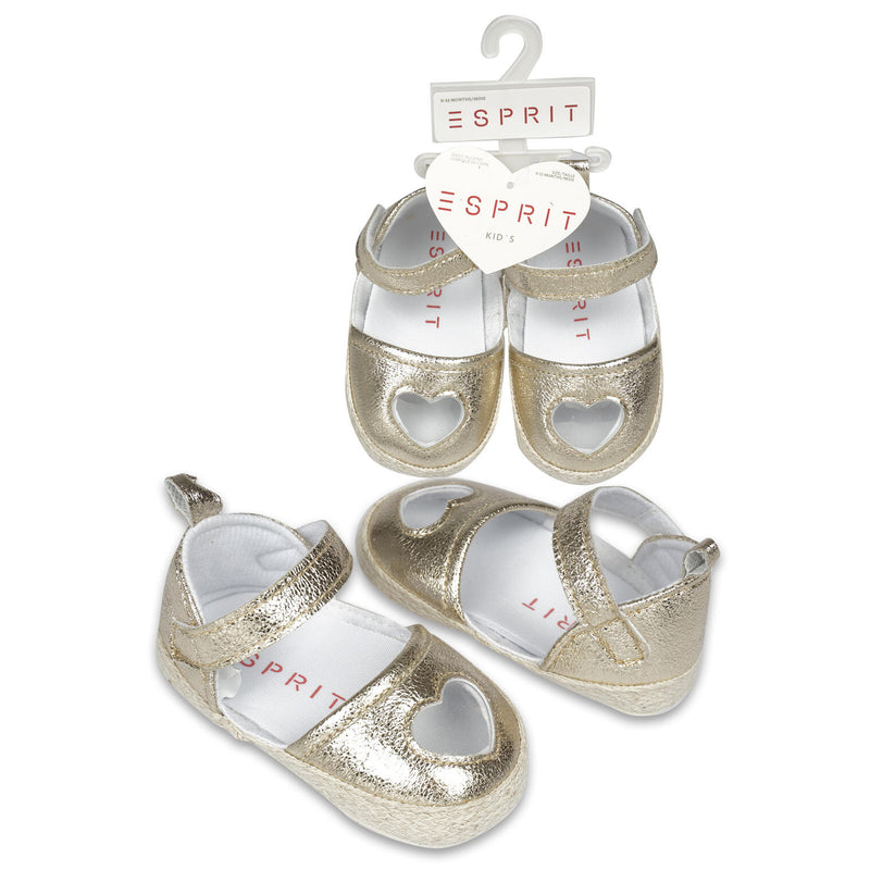 Gold M. Heart Keyhole Baby Shoe- 3 Assortments - Offpricebundles