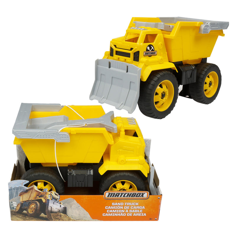 Yellow Matchbox Sand Truck - Offpricebundles