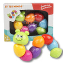 Little Mimos Pop and Lock Caterpillar Baby Toy - Offpricebundles