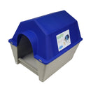 Blue Jumbo Plastic Dog House