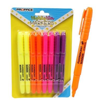 8 Piece Highlighter Marker Set MISC - Offpricebundles